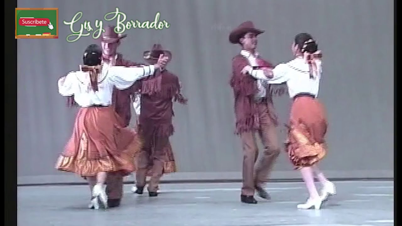 De China a Bravo (con pasos básicos) Baile folclórico del estado de Nuevo León, México