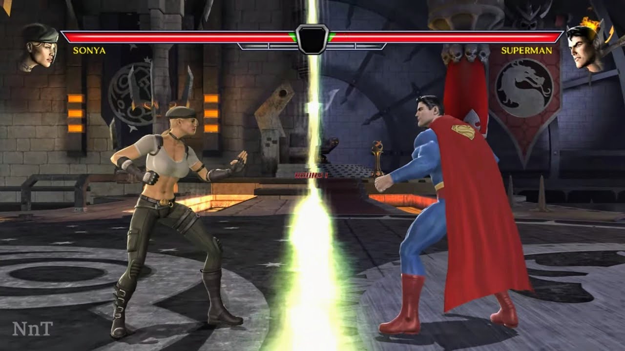 Sonya Vs Superman | Mortal Kombat Vs DC Universe (4K)