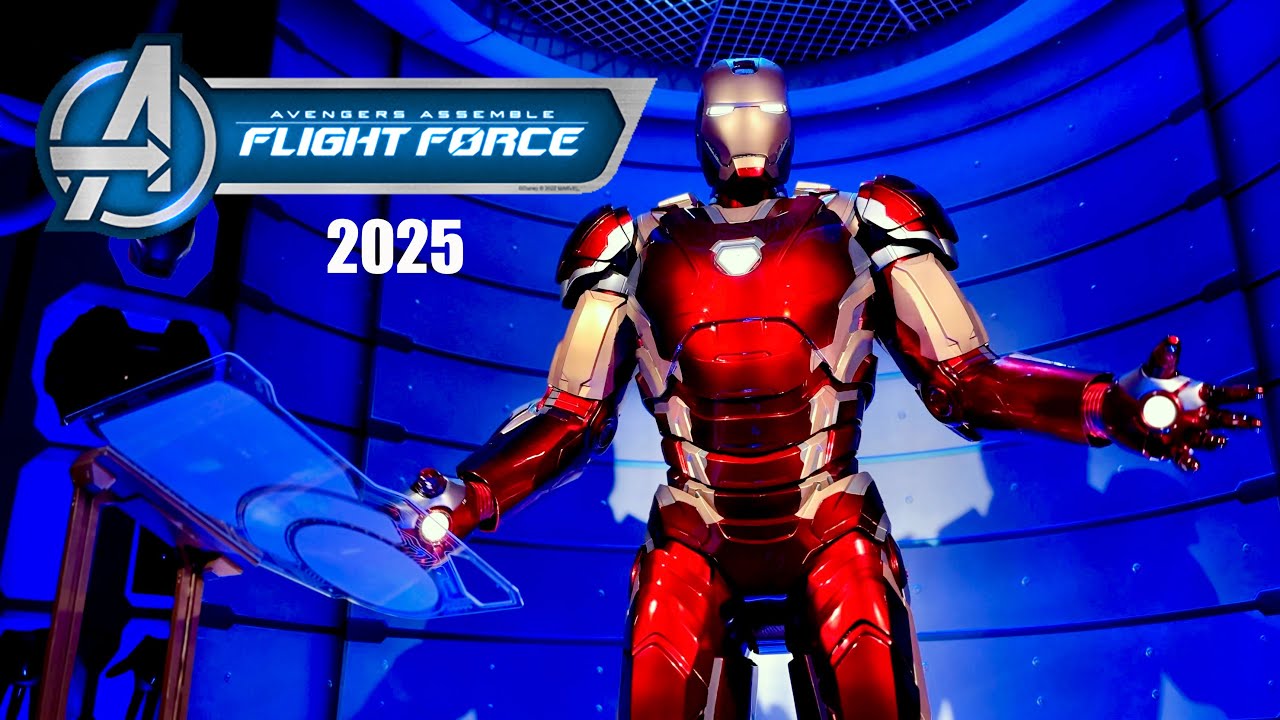 Avengers Assemble: Flight Force 2025 - Walt Disney Studios | Disneyland Paris Full Ride 4K POV