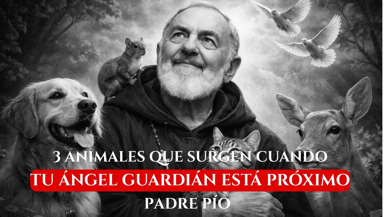 3 Animales que Indican que tu Ángel Guardián Está Contigo, según Padre Pío