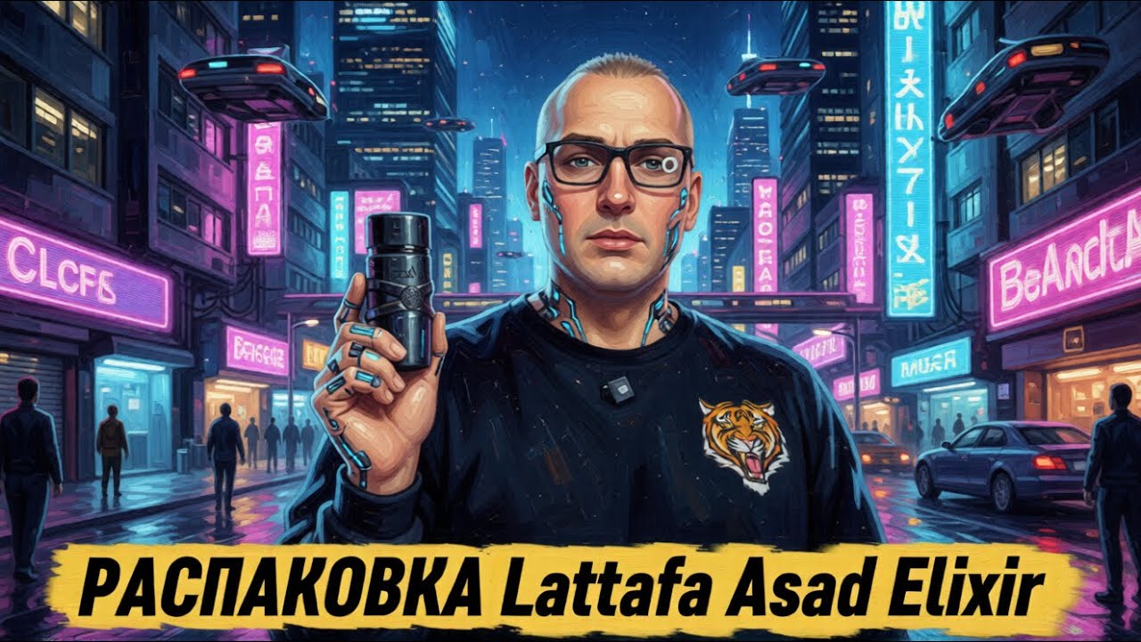 РАСПАКОВКА Lattafa Asad Elixir 
