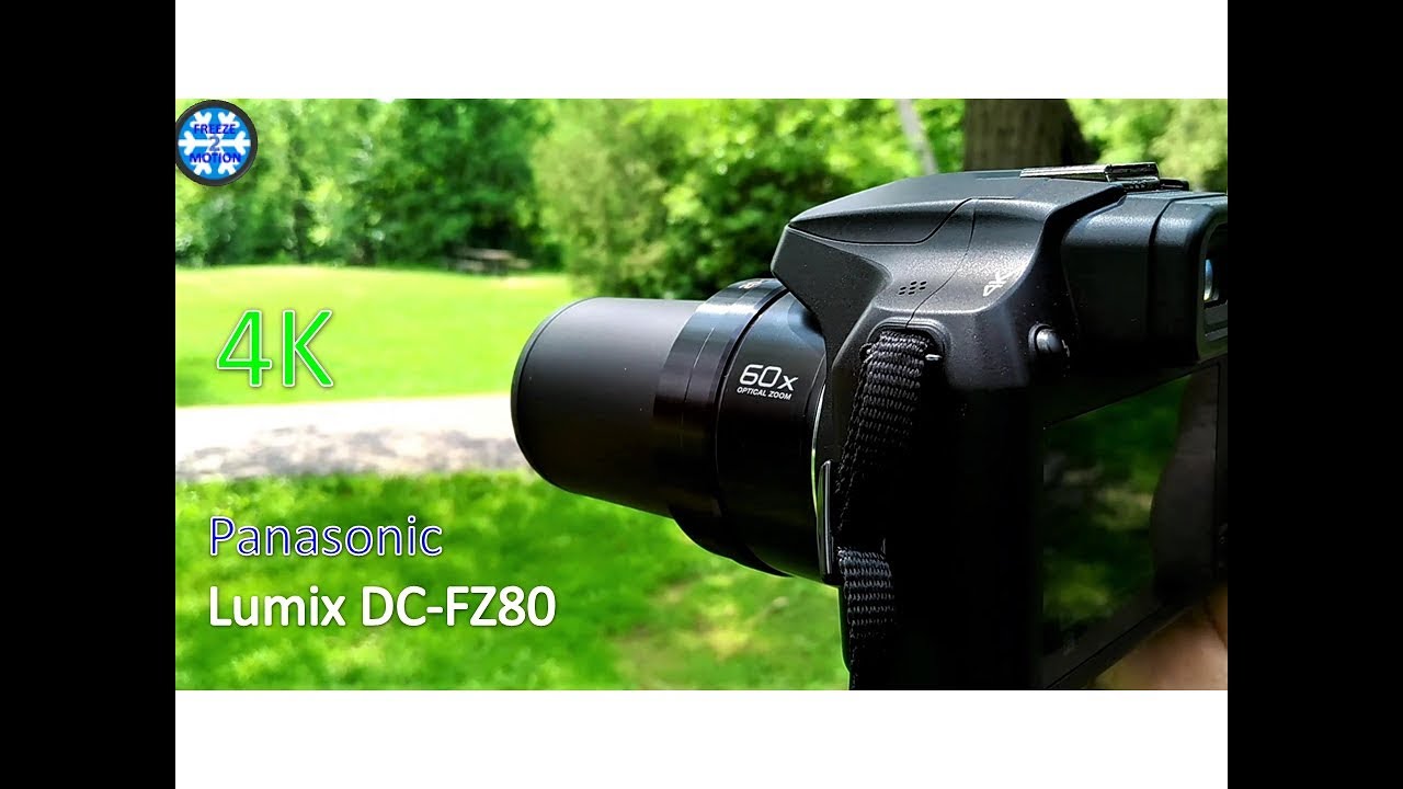 PANASONIC LUMIX DC FZ80 CAMERA UNBOXING