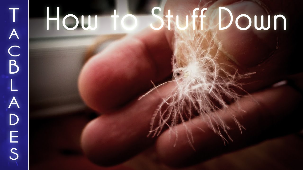 How to stuff a Down Quilt