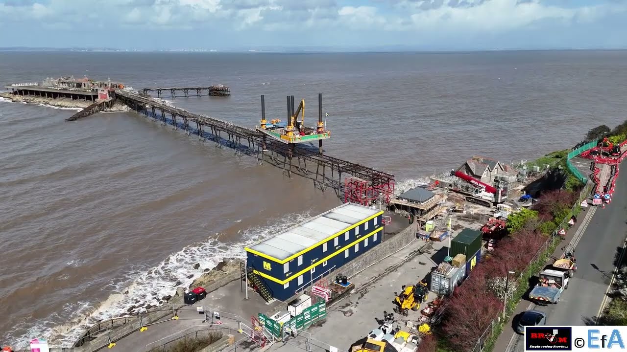 Somerset - Weston Super Mare - Birnbeck Pier Renovation Project