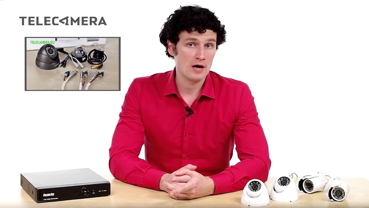 AHD комплекты видеонаблюдения на 4 камеры Falcon Eye FE-104AHD-KIT