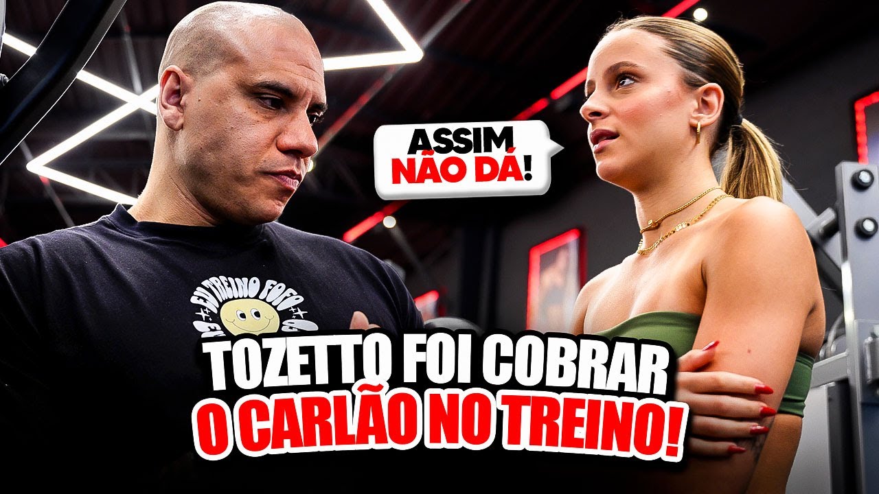 Tozetto COBROU o Carlão durante o treino! Ele não curtiu!