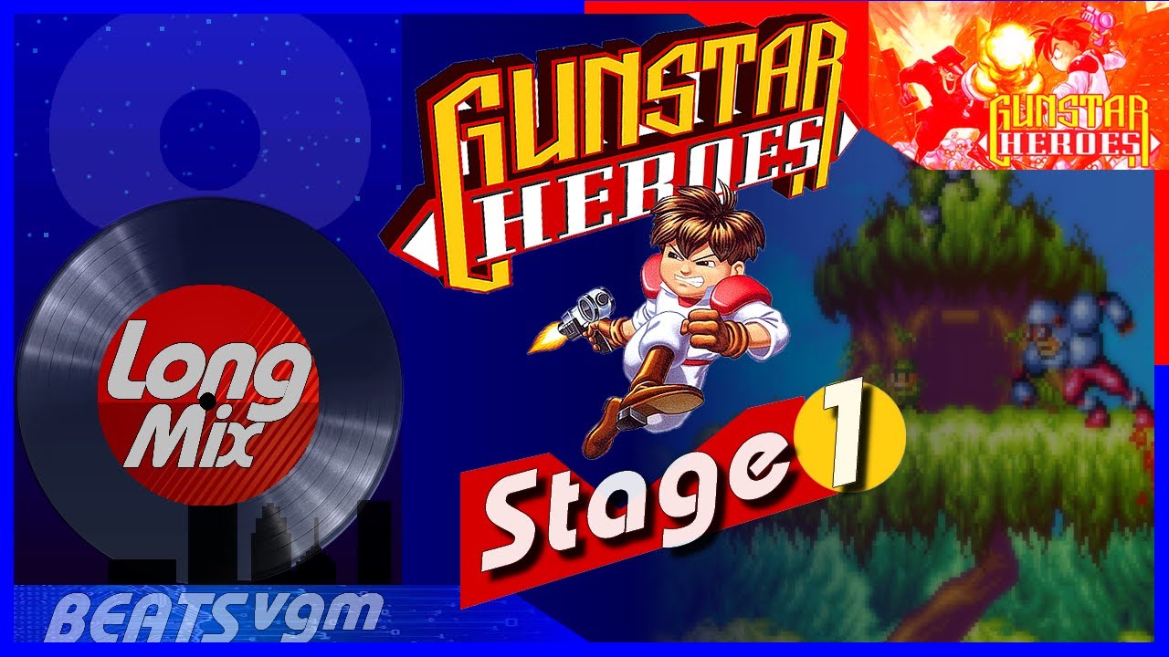 Gunstar Heroes [OST] - Military on the Max-Power (stage 1) (Tribute) (Reconstructed) [8-BeatsVGM]