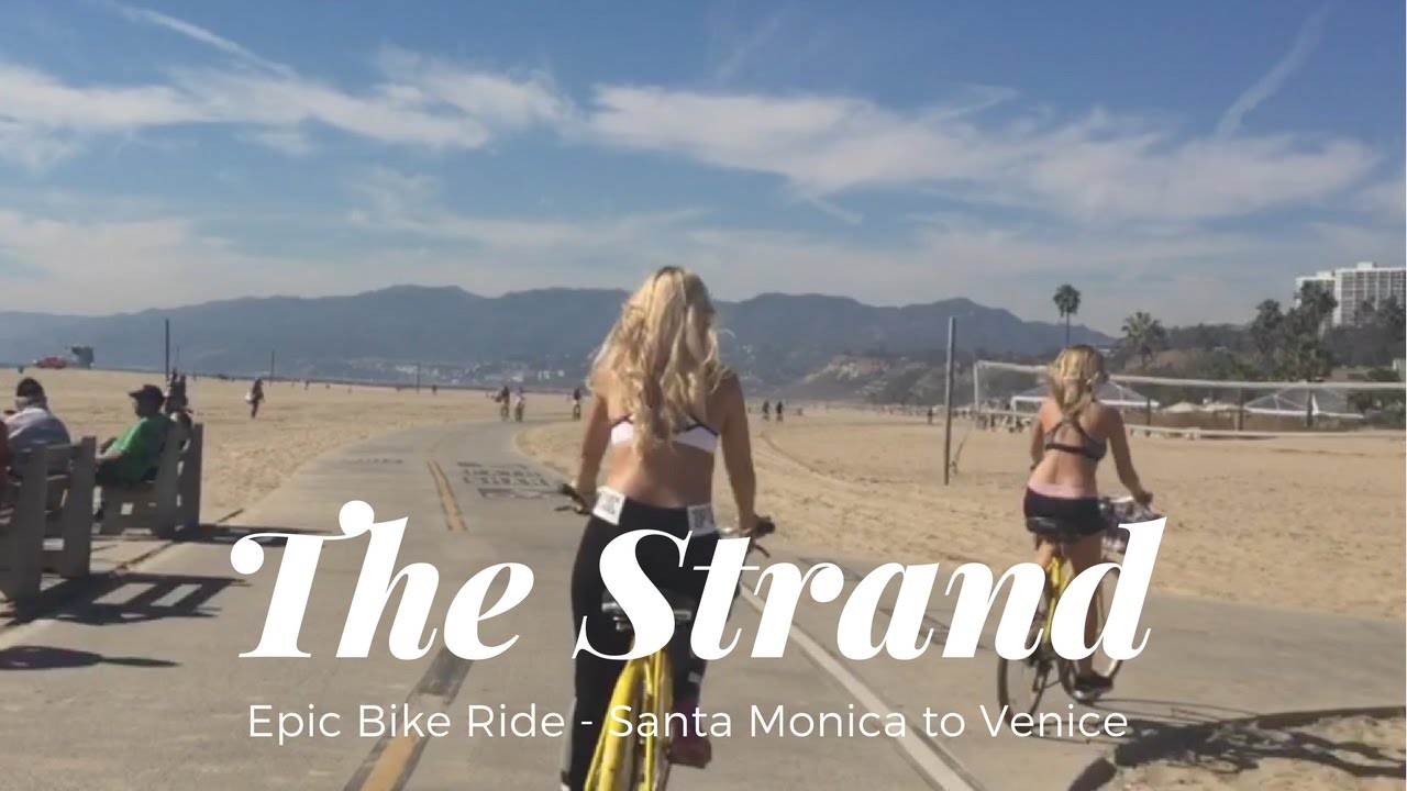 EPIC BIKE RIDE - SANTA MONICA TO VENICE BEACH 🚴🌴🎡