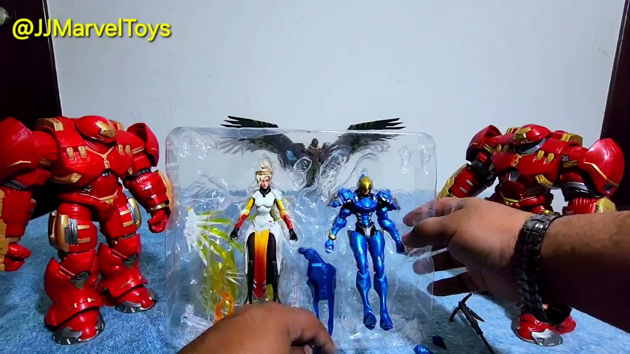 Unboxing | Overwatch | Ultimates | 2 Pack | Mercy | Pharah | Hasbro | @JJMarvelToys