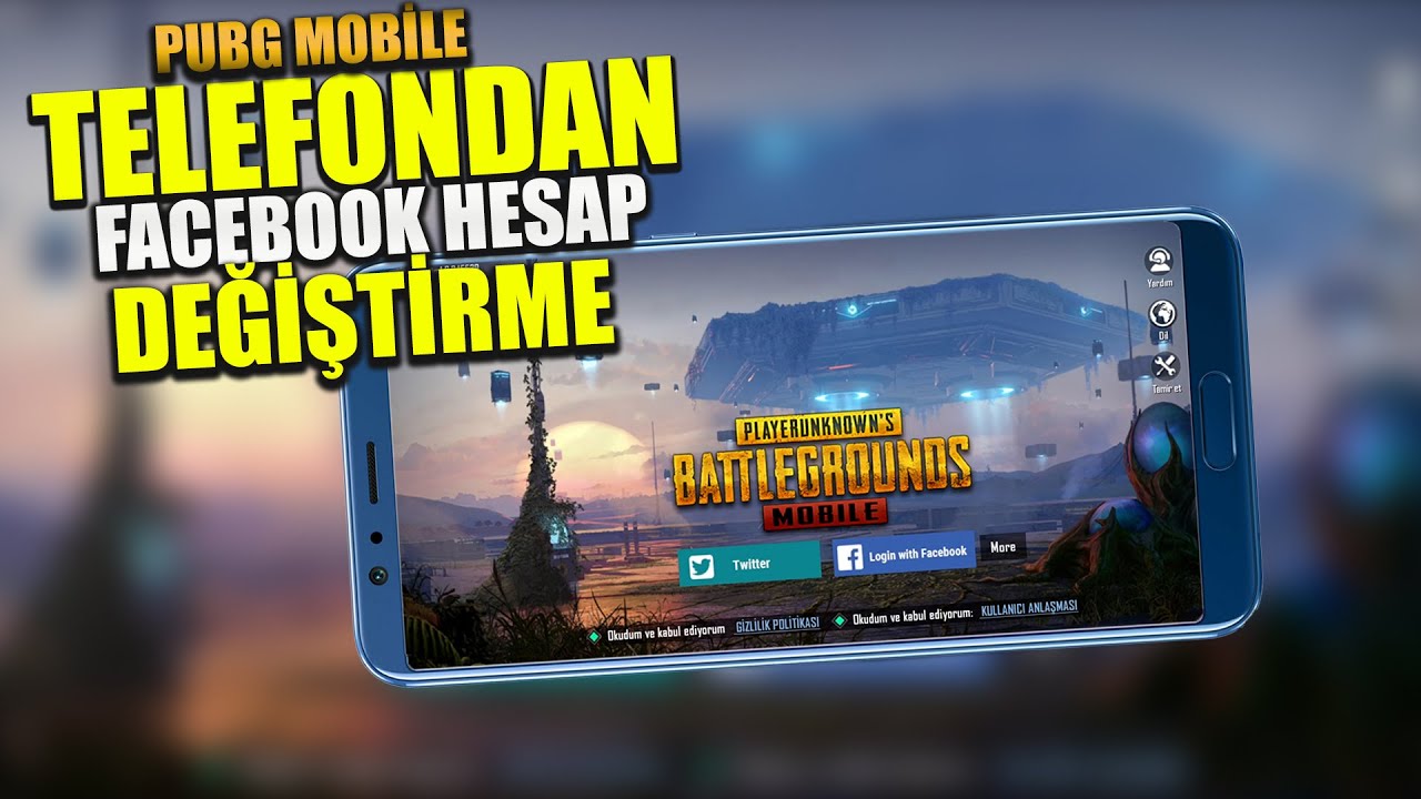 PUBG MOBİLE TELEFONDAN FACEBOOK HESAP DEĞİŞTİRME SORUNU - Pubg Mobile Facebook Hesap Değiştirme