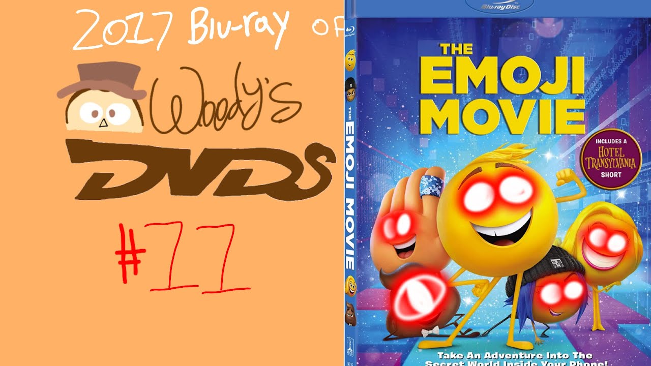 FAKE Woody’s DVD’s Episode C: The Emoji Movie 2017 Blu-Ray