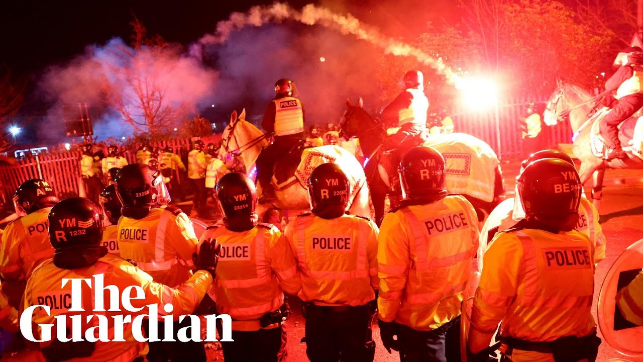 Police injured as violence erupts outside Villa Park before Legia Warsaw match