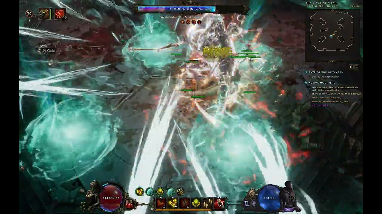 Forge Guard Forge Weapons - 1100 corruption, Last Epoch 1.3