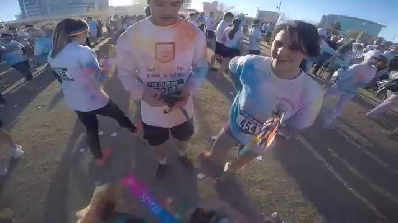 ASU Color Run at Tempe, Arizona 2015