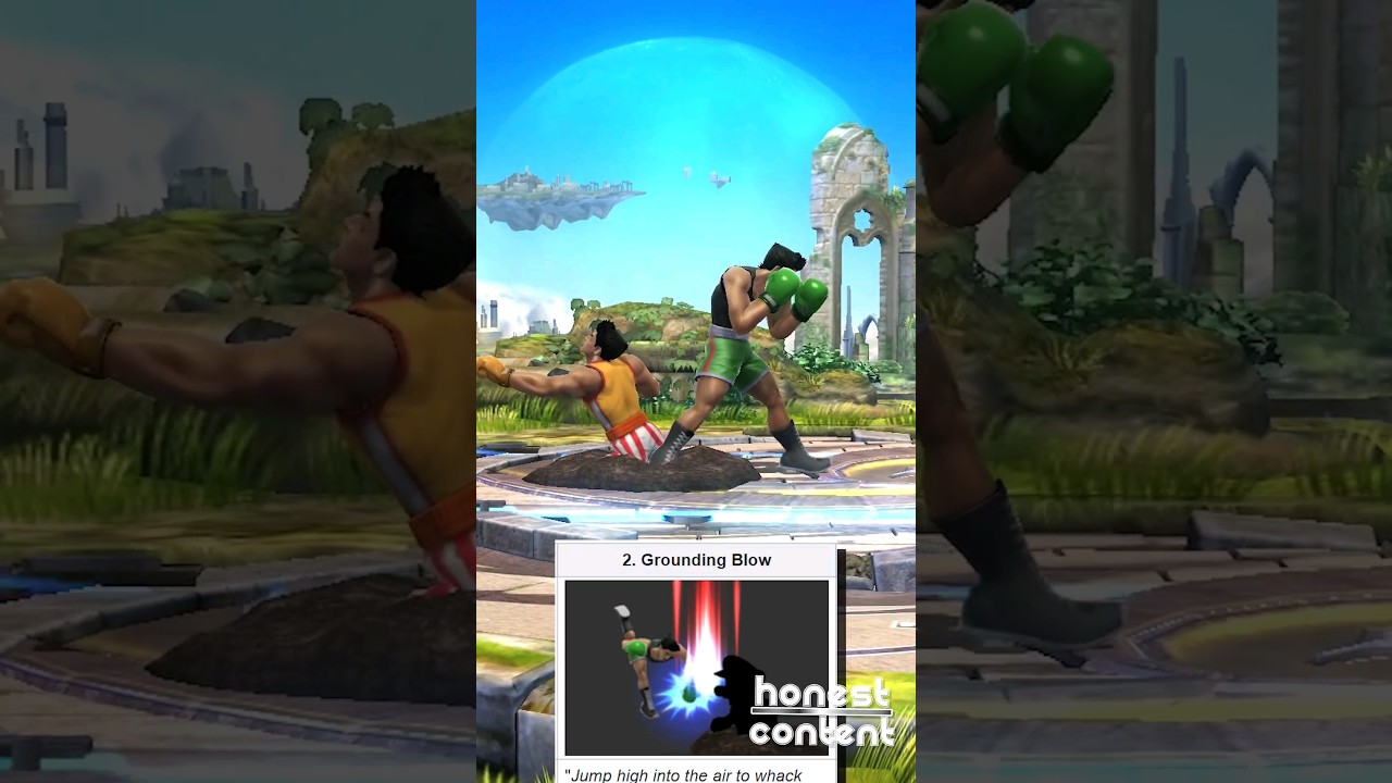 Индивидуальные приёмы Little Mac демонстрируют интересные уникальные приёмы из Smash 4