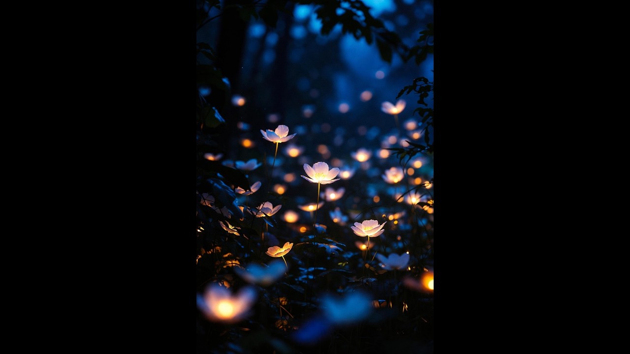 “밤을 천천히 걷는 인디 음악 🌙 | 꽃빛처럼 조용히 흐르는 감성 플레이리스트”      Flowerlight Emotional Playlist