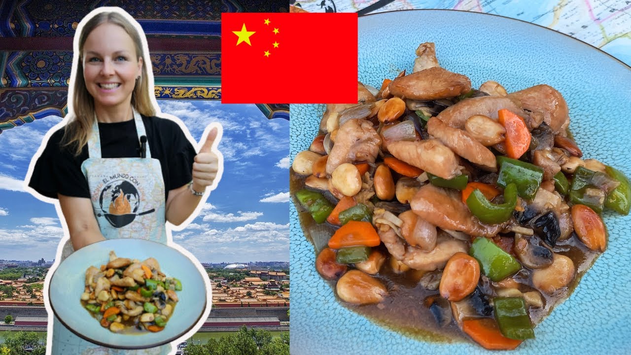 Haz POLLO CON ALMENDRAS como un chino/plato favorito de comida China