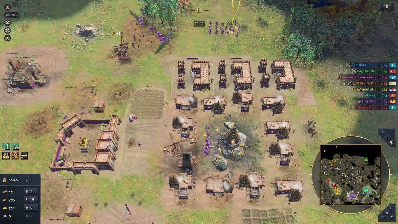 Aoe Mali 4v4 \  Game Sound  Only