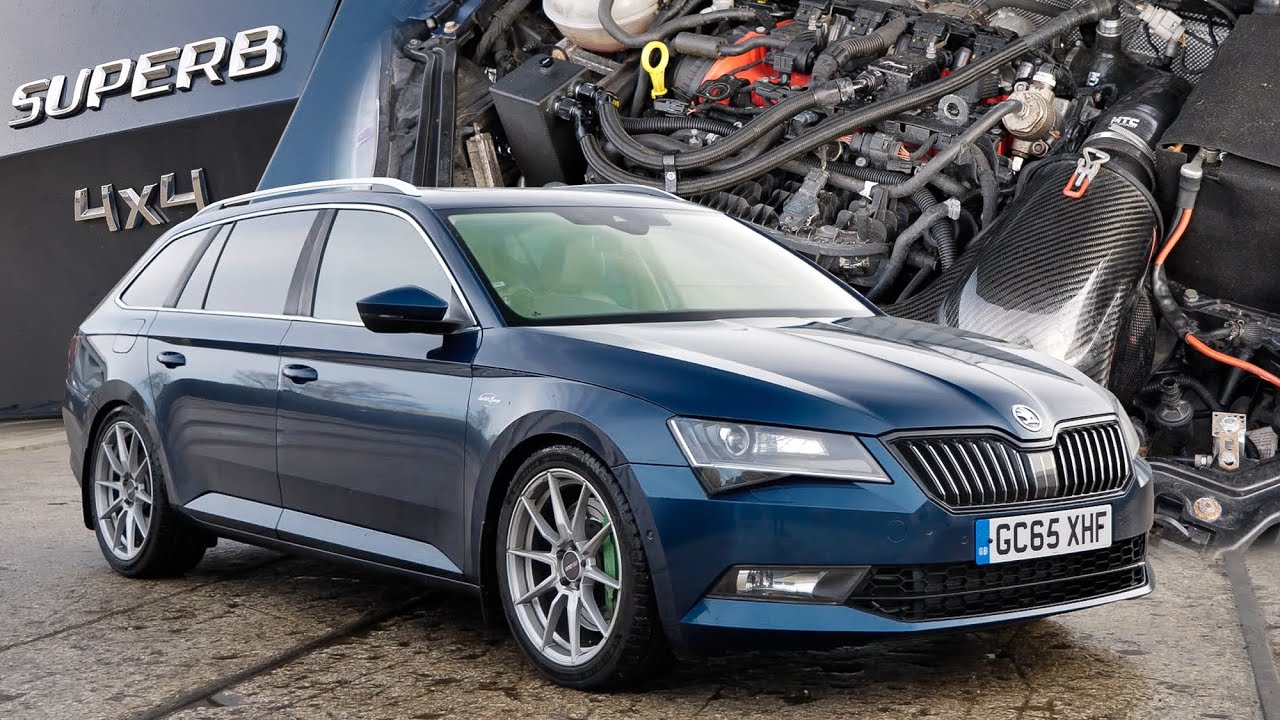 Этот полностью собранный Skoda Superb мощностью более 600 л. с. — ИДЕАЛЬНОЕ СПАЛЬНОЕ МЕСТО!