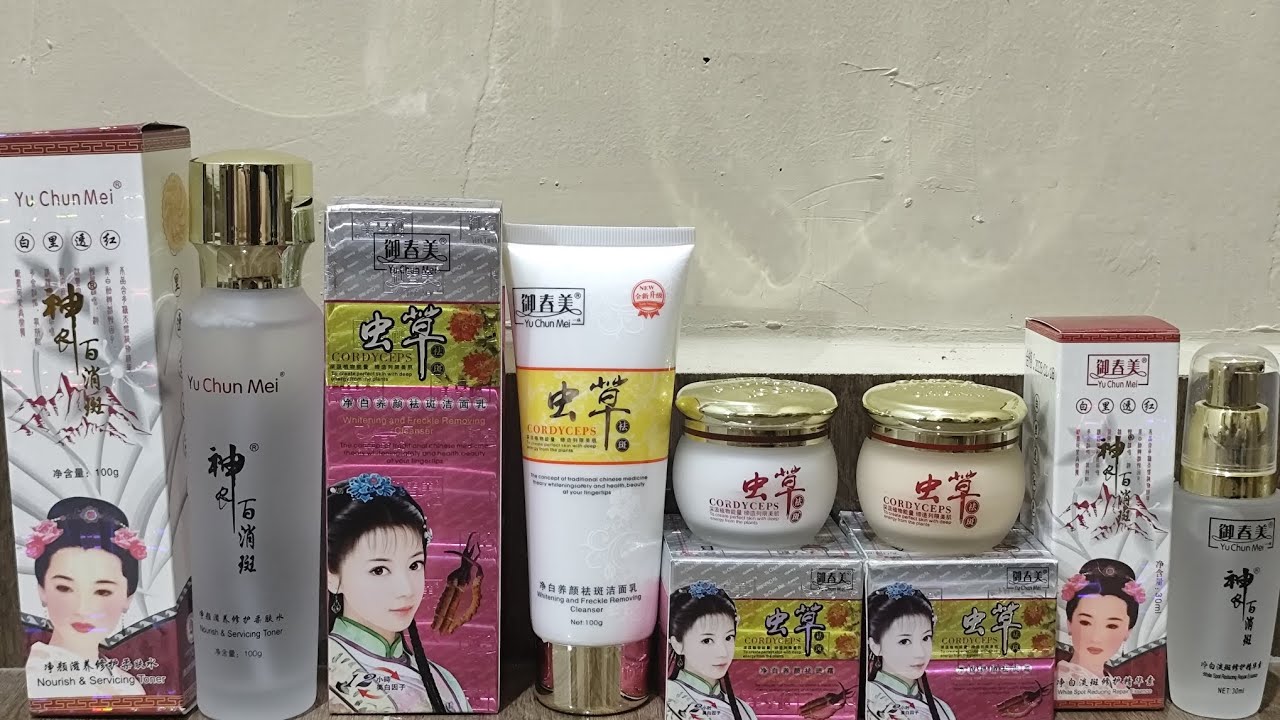 Unboxing paket lengkap yu chun mei