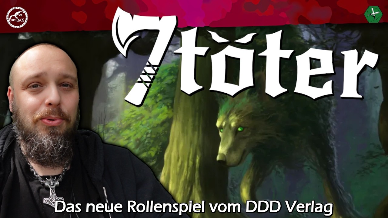 7töter - Das neue Fantasy Rollenspiel vom DDD Verlag