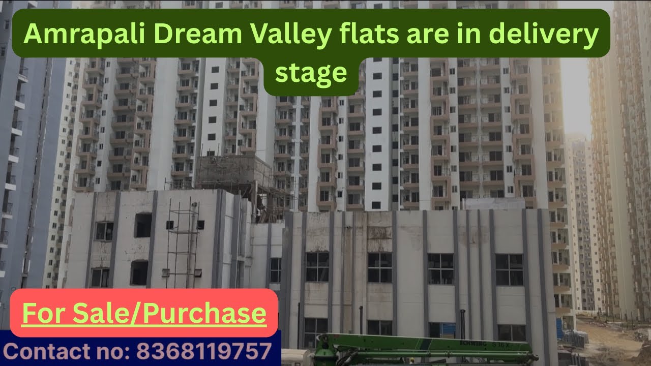 Amrapali dream valley construction and possession status. Noida extension tech zone 4