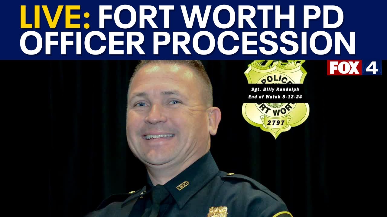 LIVE: Fort Worth police officer's body moved to funeral home | FOX 4