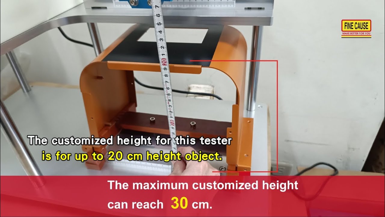 Surface hardness abrasion tester/Abrasion resistance tester(Customized height)-FC-SHW001