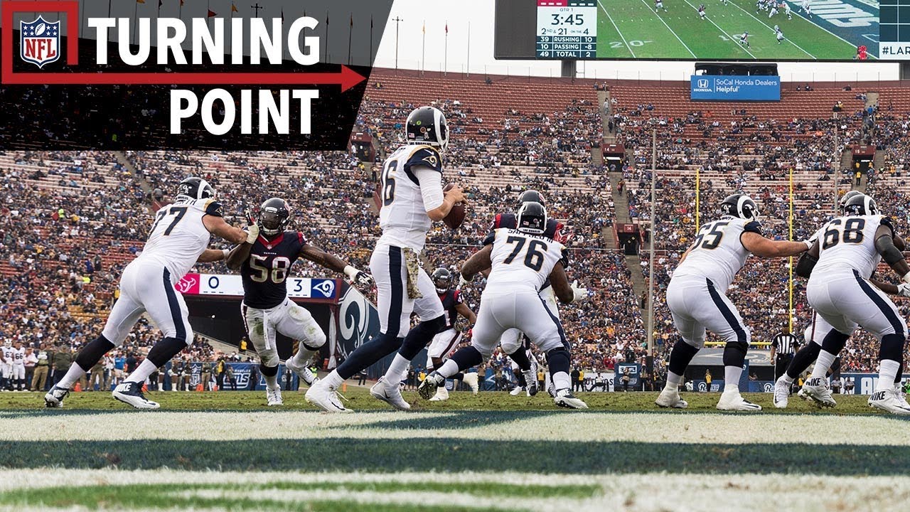 Jared Goff to Robert Woods Begins an Avalanche of Points (Week 10) | NFL Turning Point