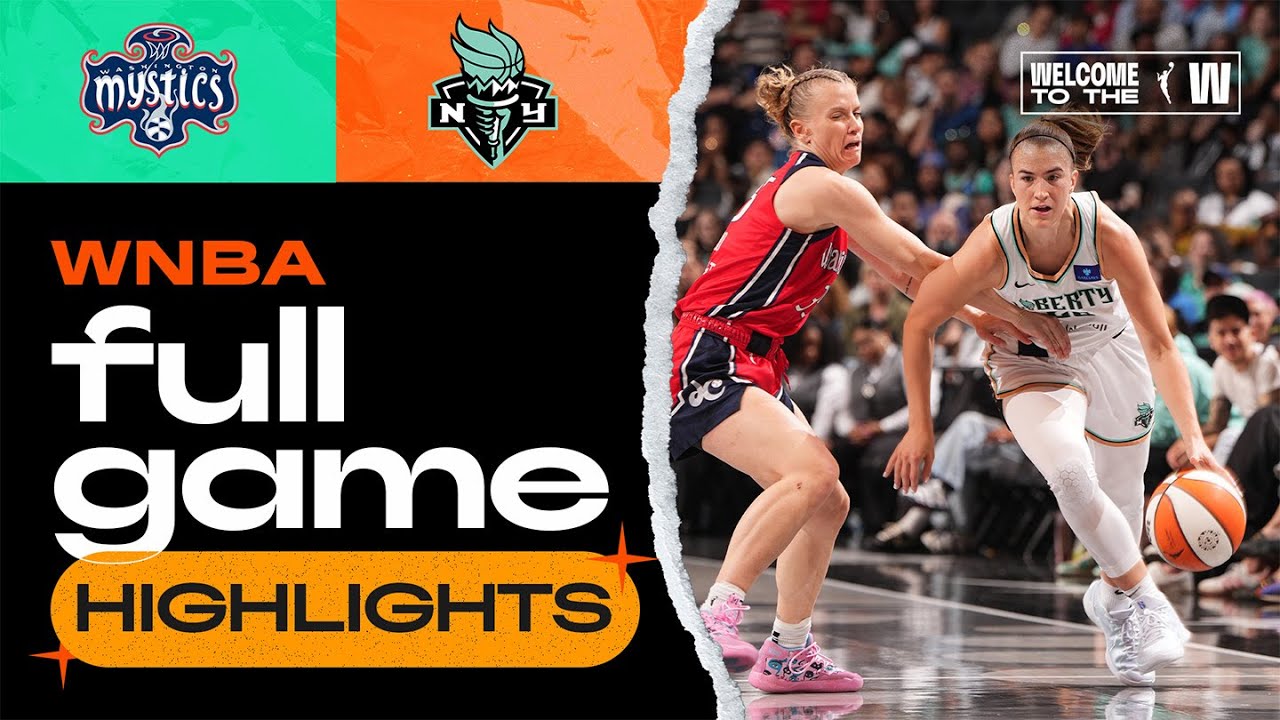 New York Liberty vs Washington Mystics | FULL GAME HIGHLIGHTS | May 31, 2024