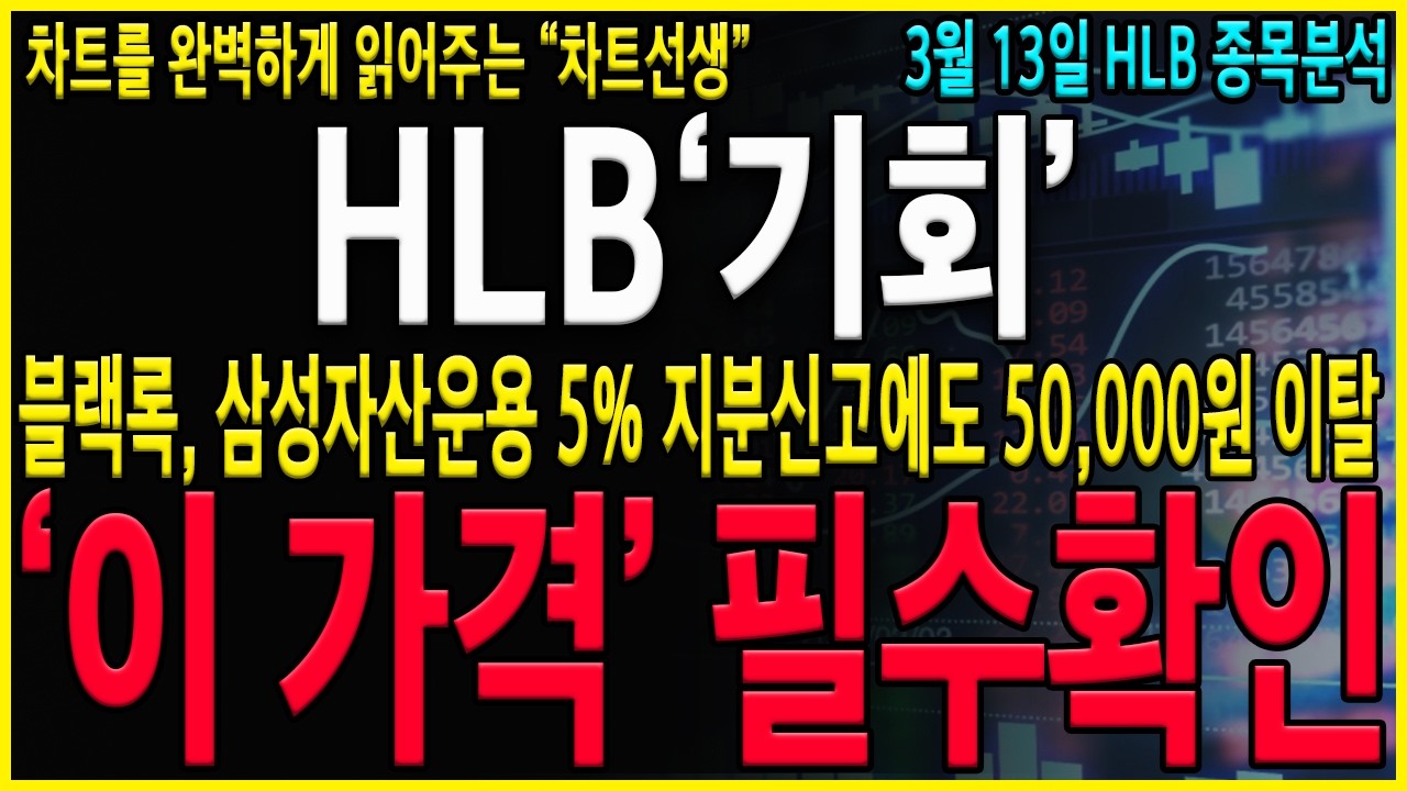 [HLB 주가 전망] 