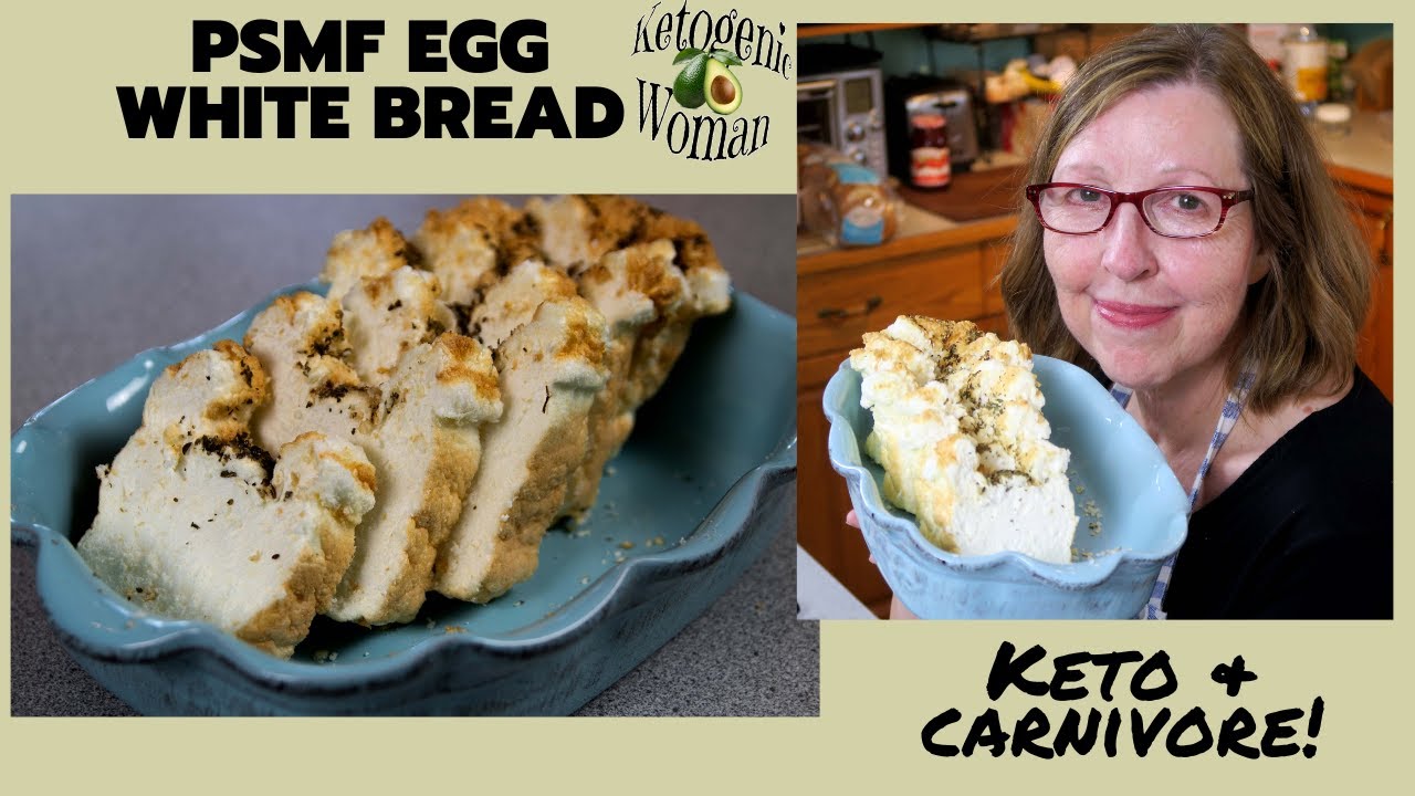 Egg White Bread |  Zero Carb Bread for PSMF Diet Recipes | Where is TeddiBear? | Keto  Carnivore!