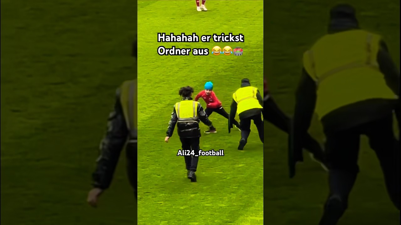 Flitzer in Mainz😂 Kleiner junge trickst Ordner aus 👀😂🏟️ 