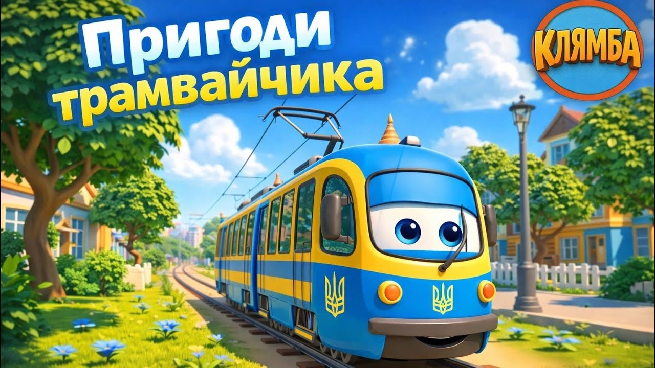 💥НОВА ДИТЯЧА ПІСНЯ ПРО ТРАМВАЙЧИК! ДИТЯЧИЙ ТРАМВАЙЧИК МРІЙ🇺🇦 ПІСНЯ ДЛЯ ДІТЕЙ 🧒