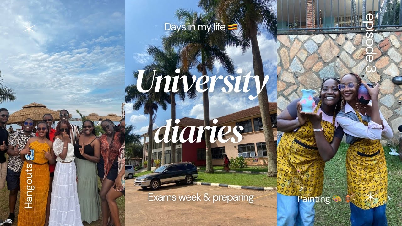 ⭐ UNI DIARIES UGANDA 🇺🇬 Ep.3 | Exams Prep weeks + Beach Day 🌊 + Girls Hangout 💕+ Church & more ✨