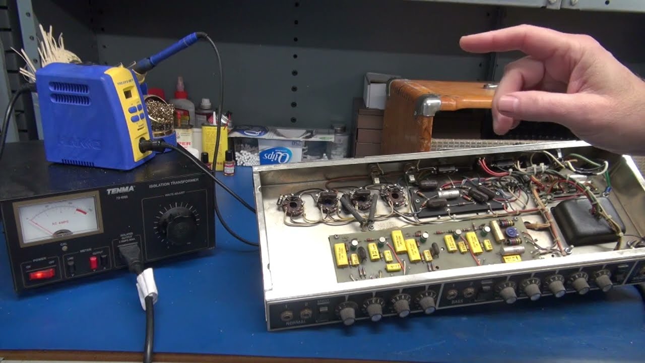 Music Man 130 Tube guitar amp Shorted High Voltage power supply blowing the fuse Locate fault