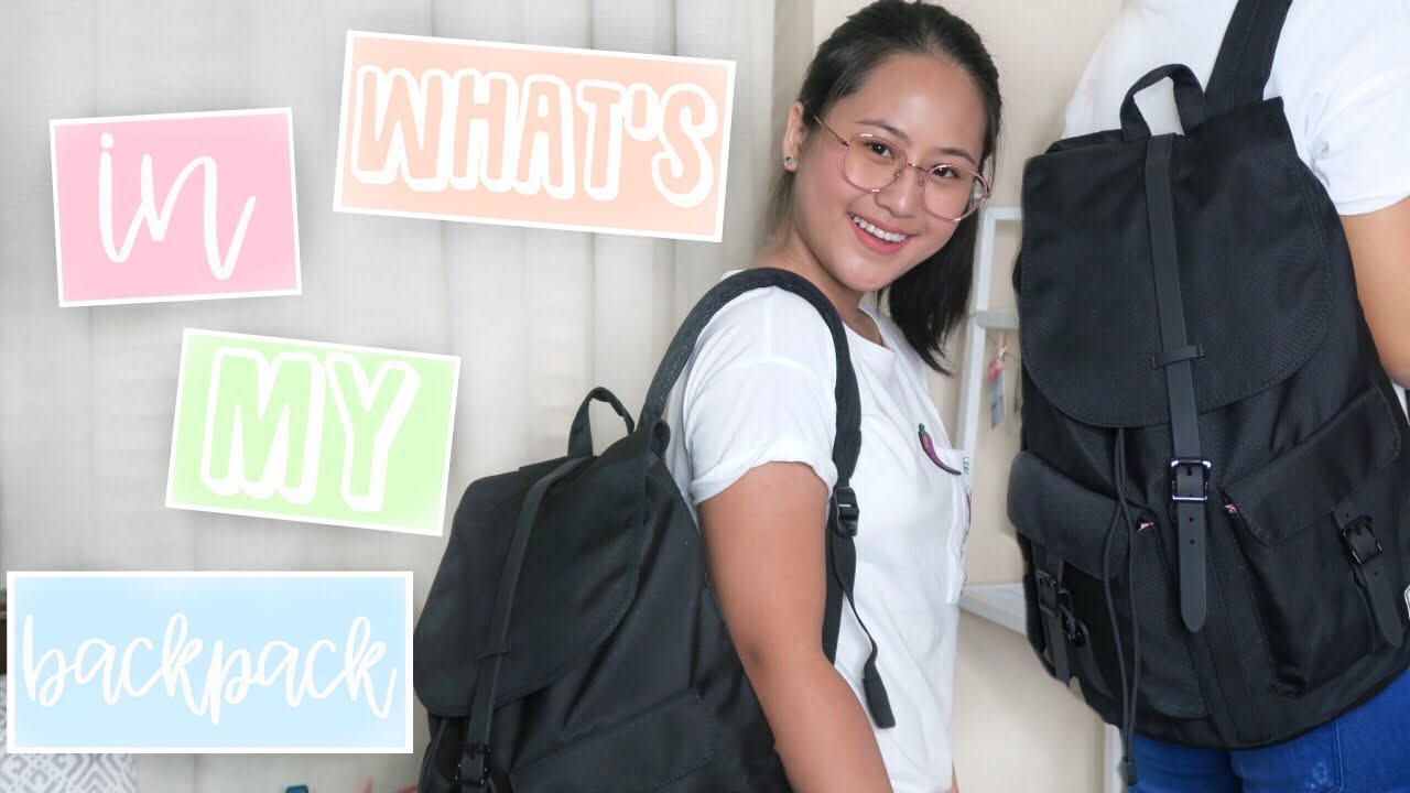 What's In My Backpack 2017! (Philippines) | Lexy Rodriguez