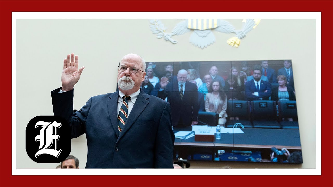 John Durham testimony: FBI's treatment of Hillary Clinton under microscope at hearing