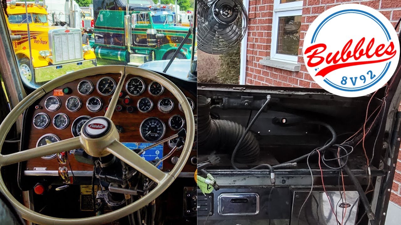 Снятие приборной панели. Восстановление Peterbilt 359: Часть 29 #Peterbilt #359
