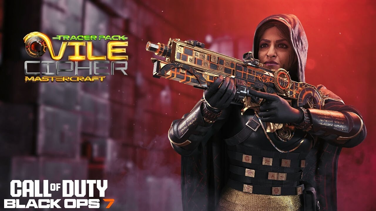 Новый набор Трейсер в Black Ops 7: Vile Cipher Mastercraft Bundle