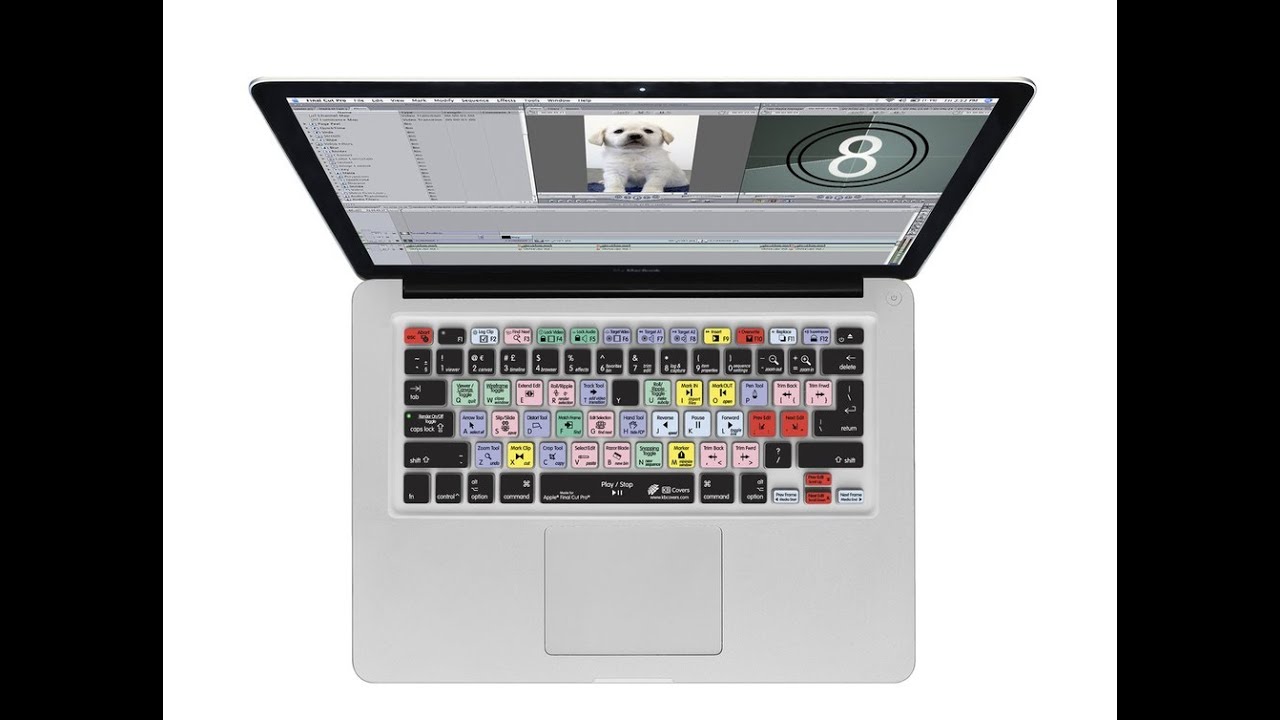 Overview of KB Covers Final Cut Pro Keyboard Cover