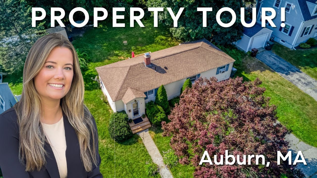 Perfect for First Time Homebuyers! Charming House Tour in Auburn, MA