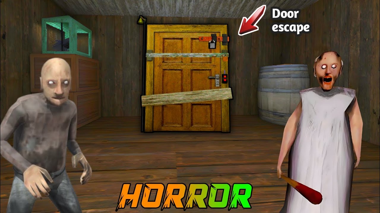 Granny lagncy new secret door #Horror game vedio and hard mod in vedio granny ki vedio