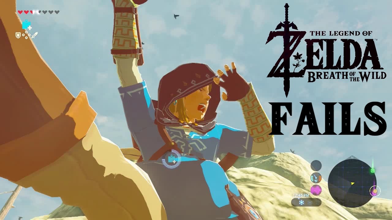 Legend of Zelda: Breath of the Wild FAILS