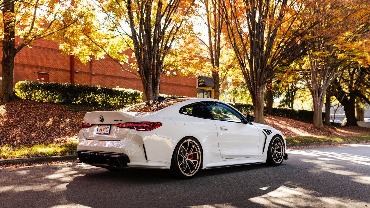 BMW G82 M4 CSL | Крылья Alpha N | BBS RID | KW V3 | 4K