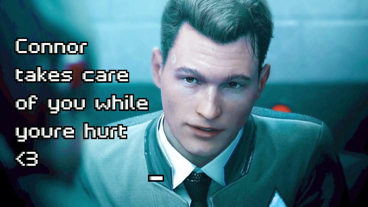 Connor Comforts You While Youre hurt (DBH: Connor) (M4A)