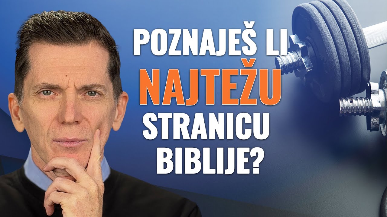 Kako razumjeti najteži biblijski narativ? Josip Salajster