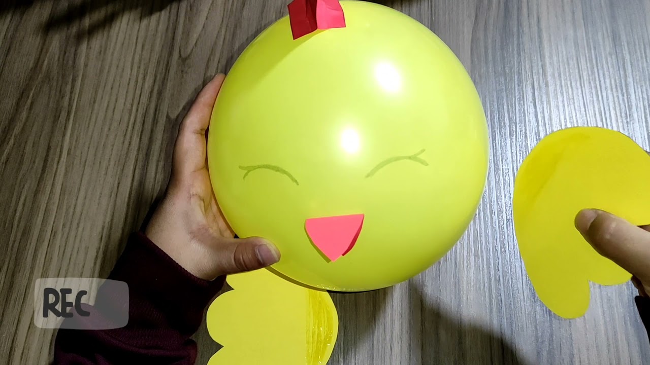 🐥Pollito y Chanchito de Globos 🐷