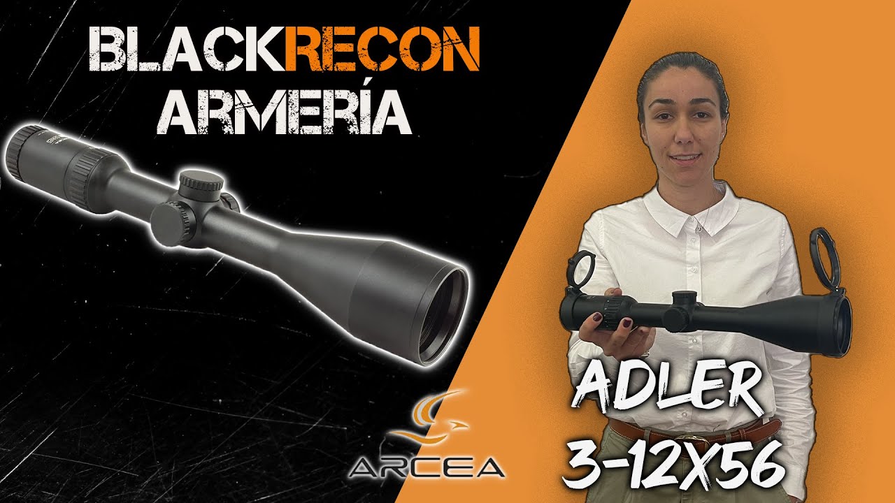 Visor Arcea Adler 3-12x56 4A IR - Unboxing y Review