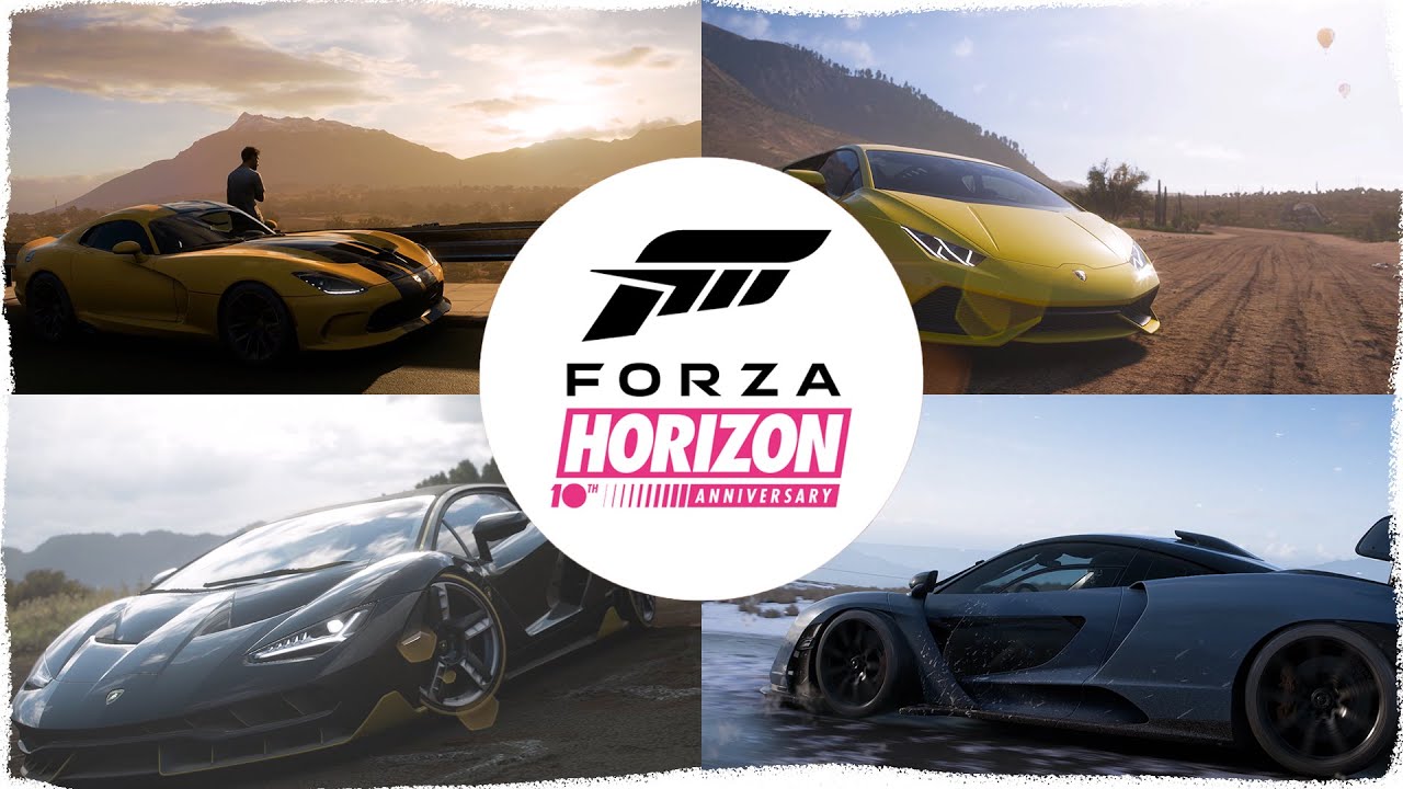All Anniversary Start Screens | Forza Horizon 5